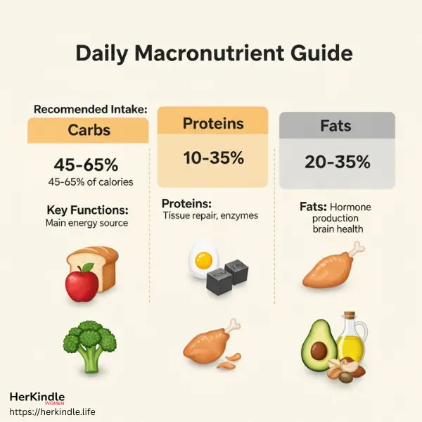 Macronutrient Guide Infographic